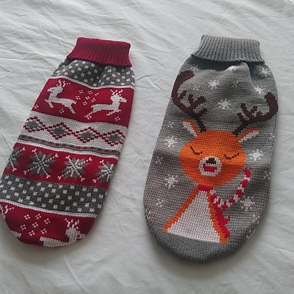 NEW! Animal Holiday Sweaters- Pack of 2 - Picture 5 of 7